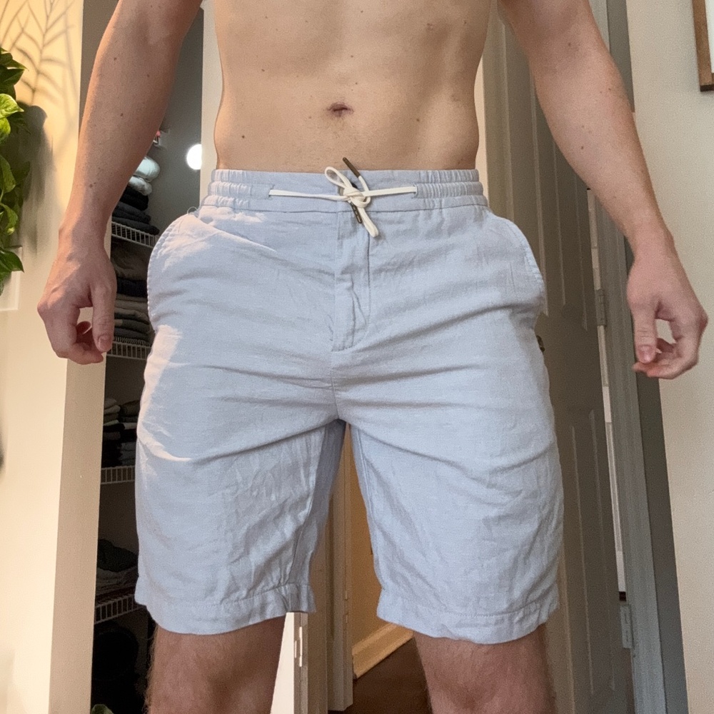 Scotch & Soda Linen Blend Shorts